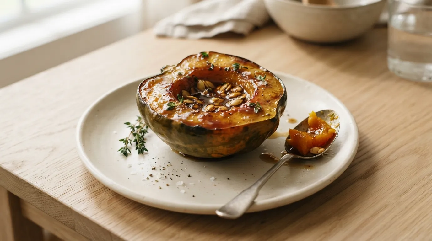 Air fryer acorn squash