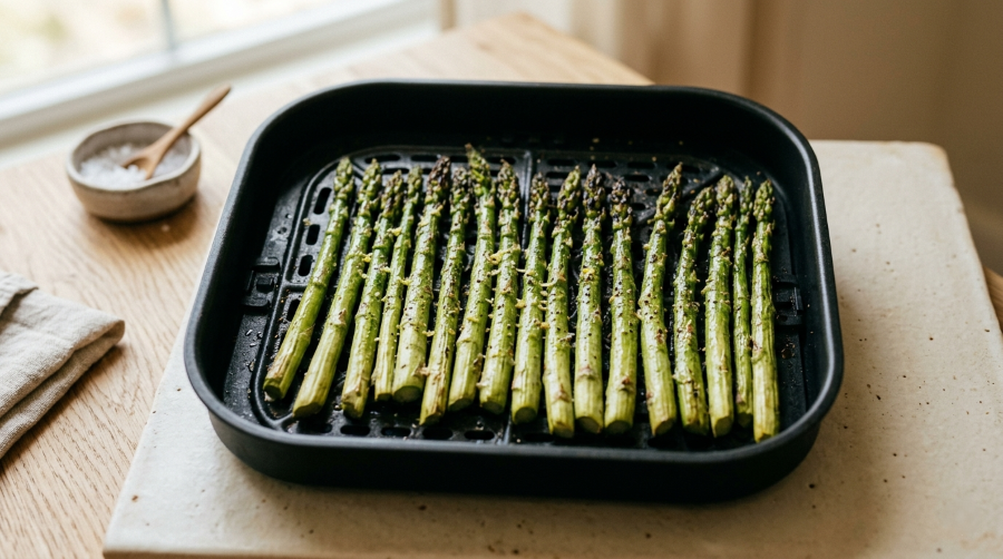 Air fryer asparagus