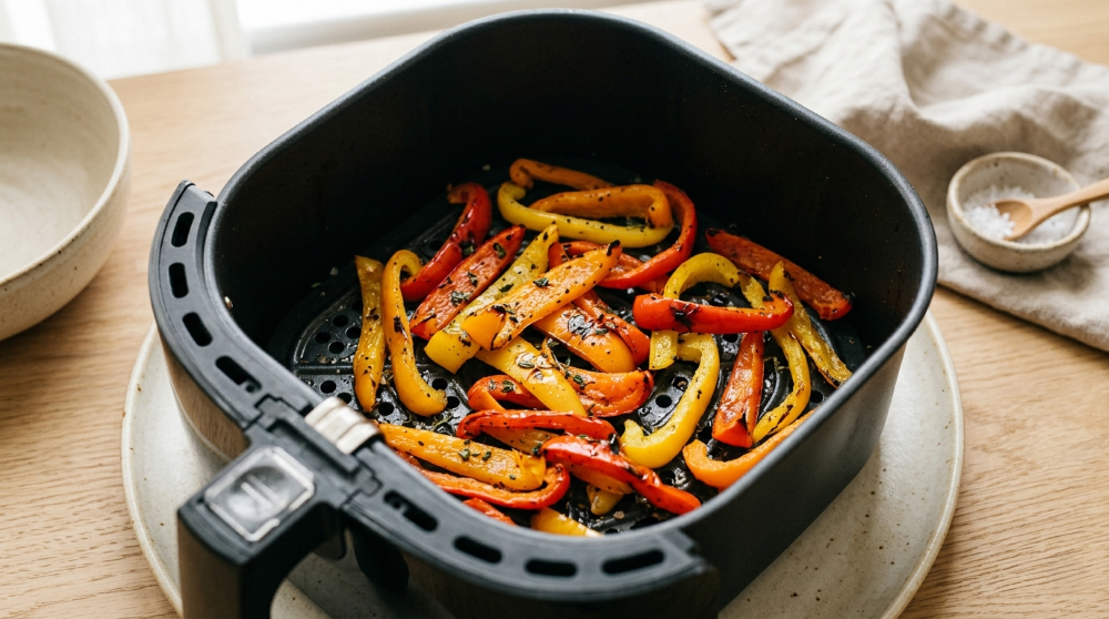 Air fryer bell peppers