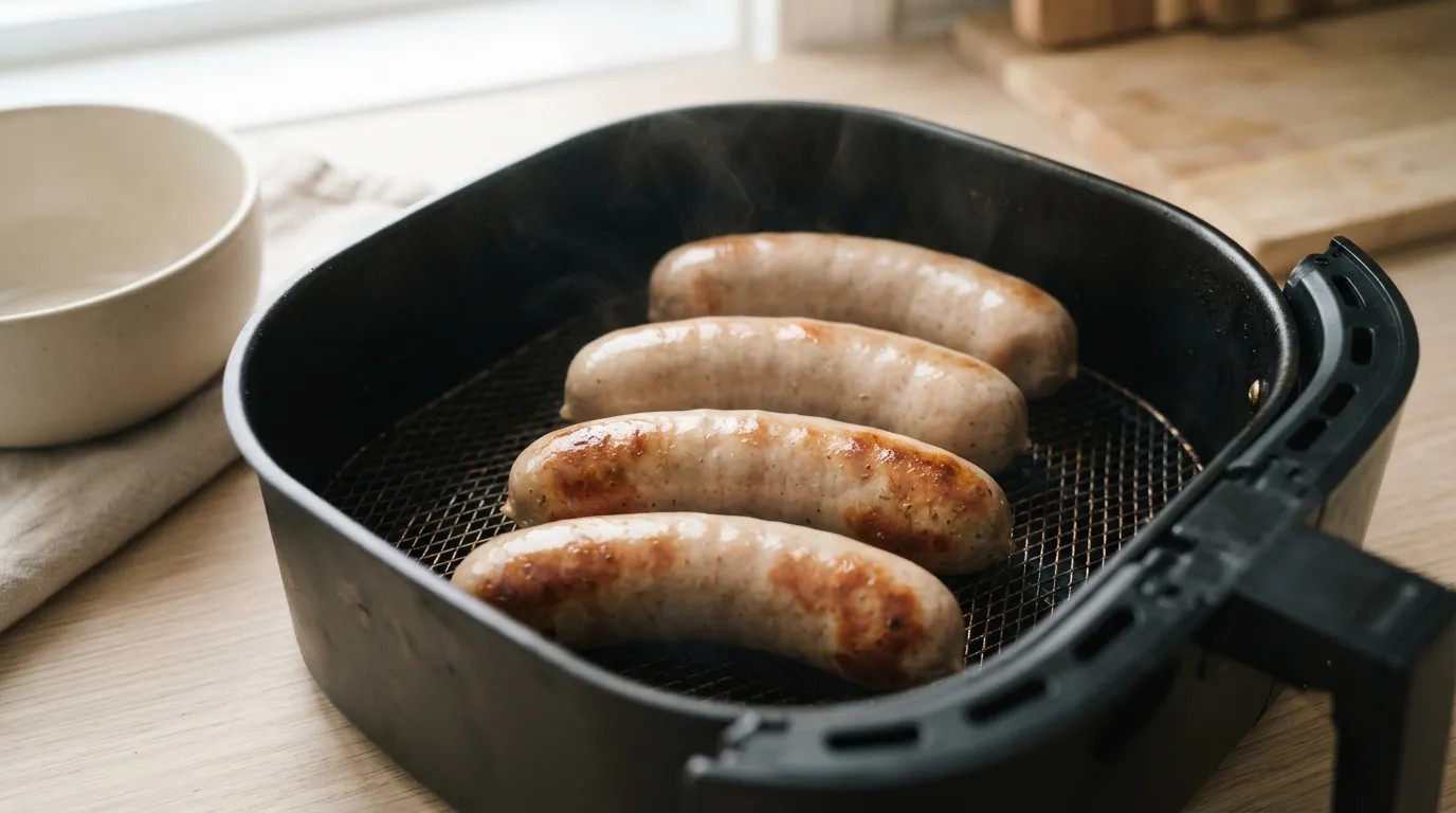 Air fryer bratwurst