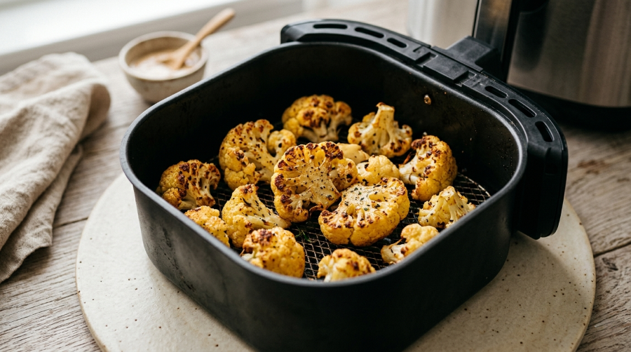 Air fryer cauliflower