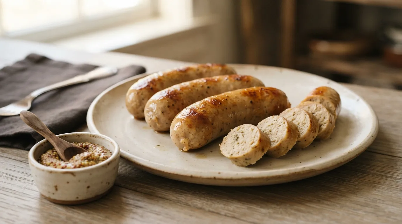 Air fryer chicken sausage