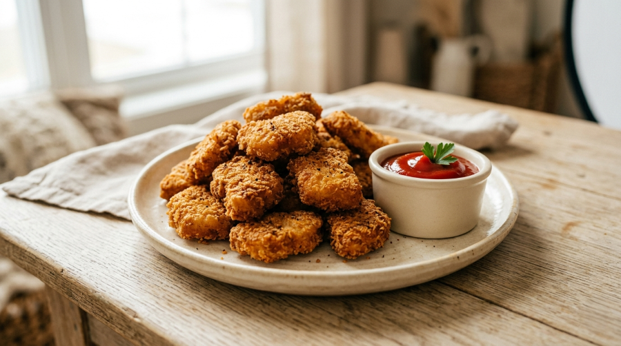 Air fryer frozen chicken nuggets