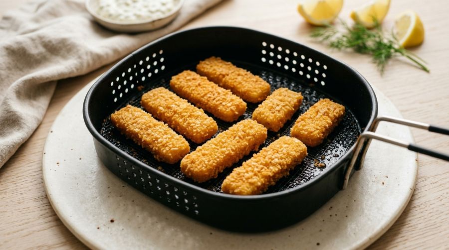 Air fryer frozen fish sticks