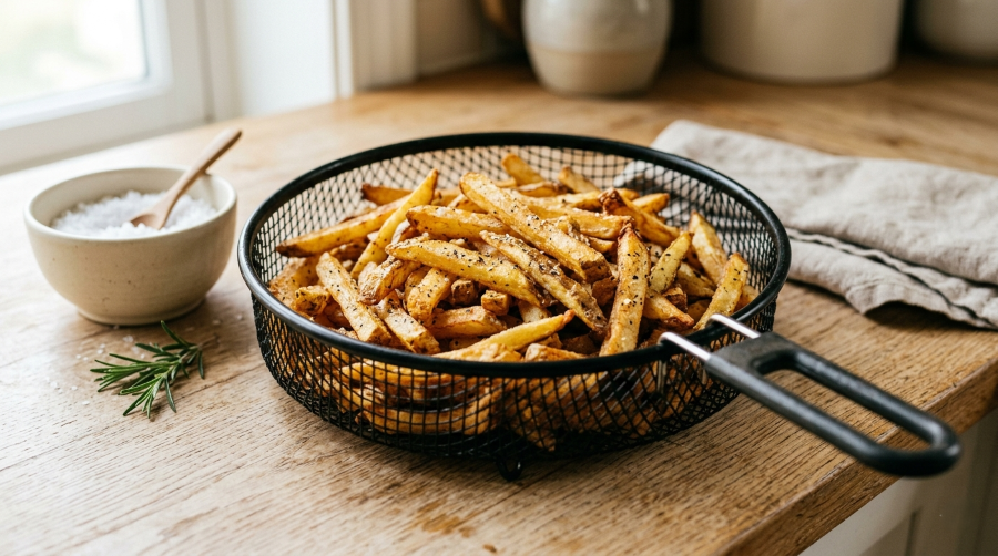 Air fryer frozen french fries