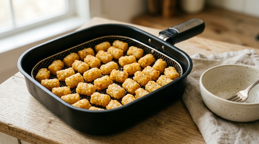 Air fryer frozen tater tots