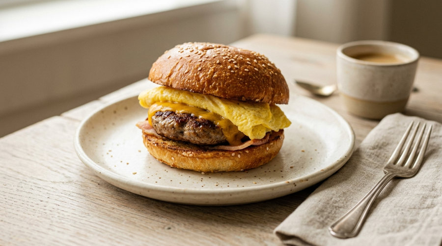 Air fryer sausage patties