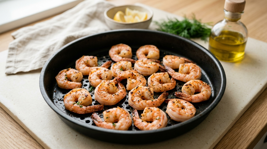 Air fryer shrimp