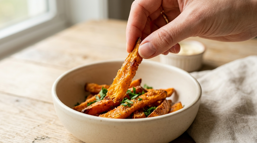 Air fryer sweet potato fries
