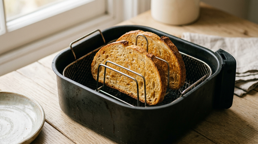 Air fryer toast