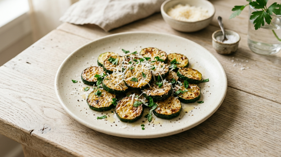 Air fryer zucchini